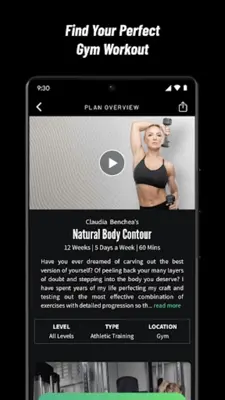 Fitplan Gym & Home Workouts android App screenshot 4