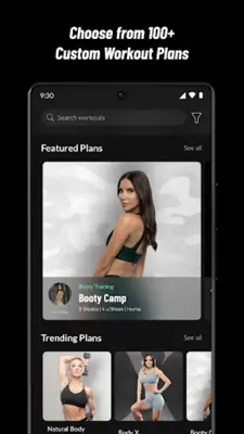 Fitplan Gym & Home Workouts android App screenshot 5